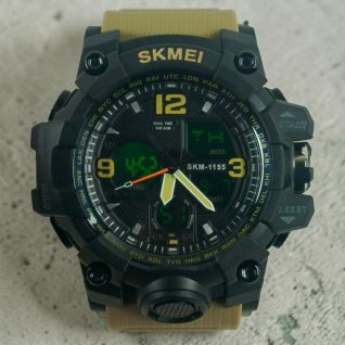 Тактические Часы Skmei 1155 B d-55 (010428)