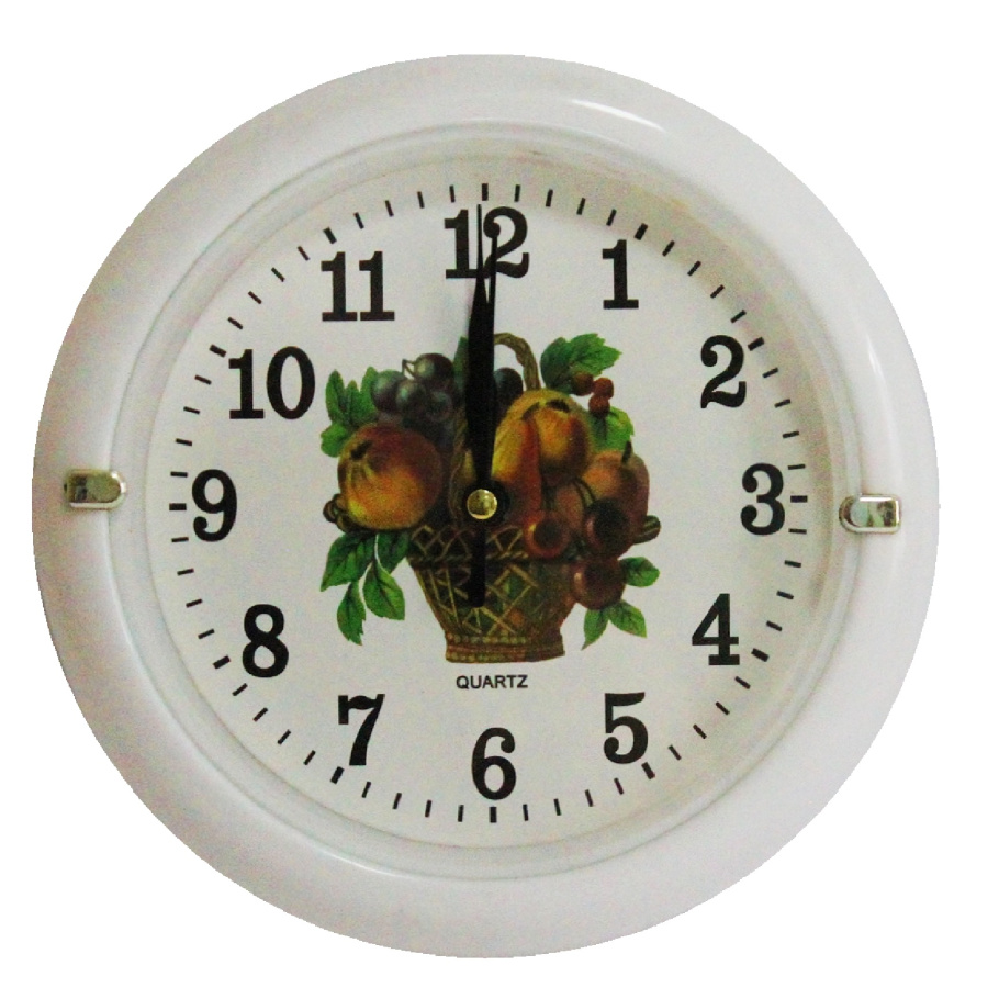 Купить Настінний годинник 653S d-18 см (White) (013872)