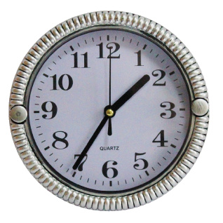 Настінний годинник 533 d-17 см (Silver) (013871)