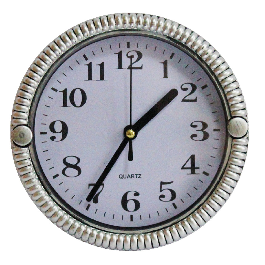 Купить Настенные часы 533 d-17 см (Silver) (013871)