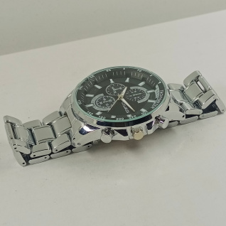 Купить Мужские часы Goldlis-9192G d-46 (Silver Black Silver)(013879)