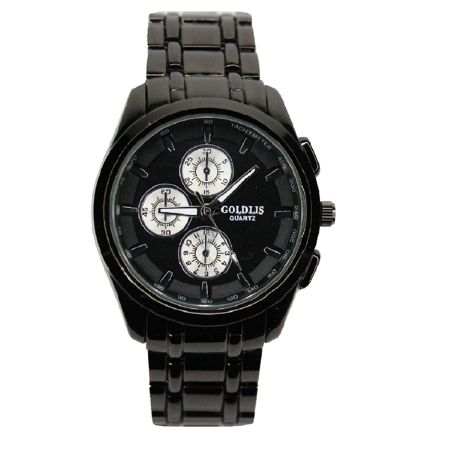 Купить Мужские часы Goldlis-1135 d-42 (All Black)(013880)