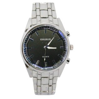 Чоловічі годинники Goldlis-C1089G d-42 (Silver Black Silver)(013878)