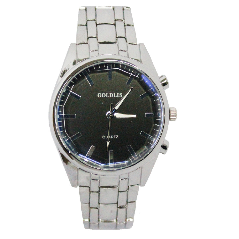 Купить Мужские часы Goldlis-C1089G d-42 (Silver Black Silver)(013878)
