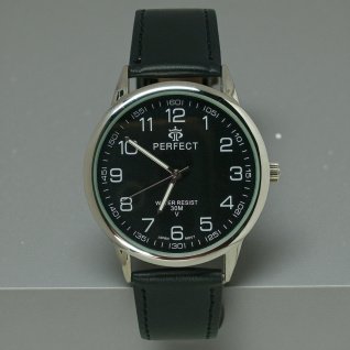 Часы мужские на ремне Perfect GXB432-05 d-40 (013892) (Silver Black Black)