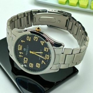 Купить Часы Perfect на браслете R403-04 d-42 (013889) (Silver Black Silver)