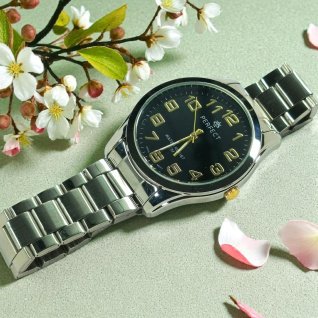 Купить Годинник Perfect на браслеті R403-04 d-42 (013889) (Silver Black Silver)