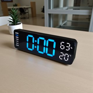 Купить Будильник электронный 5503 23*7.5*3.5 (013958)