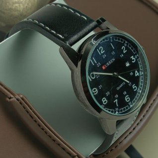 Купить Годинник чоловічий на ремні Kurren d-41 (014064)