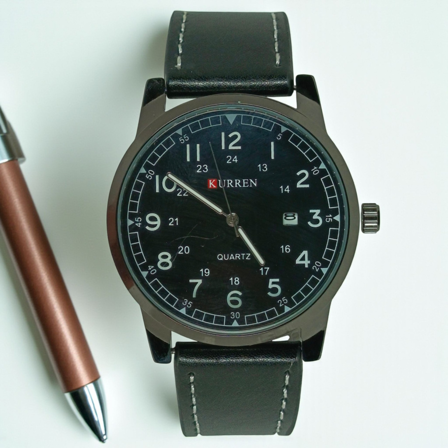Купить Годинник чоловічий на ремні Kurren d-41 (014064)