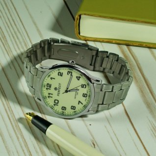 Купить Часы мужские на браслете Perfect 417N-03 d-40 (014078)