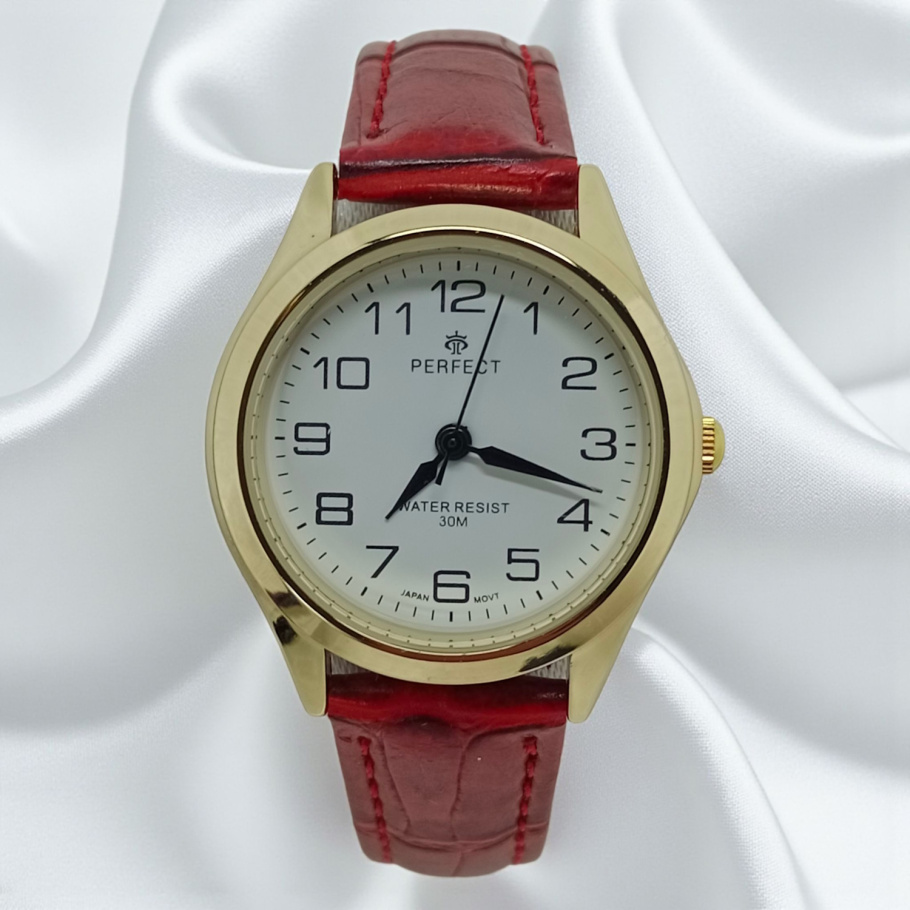 Купить Часы женские на ремне Perfect C308-P d-28 (014108)