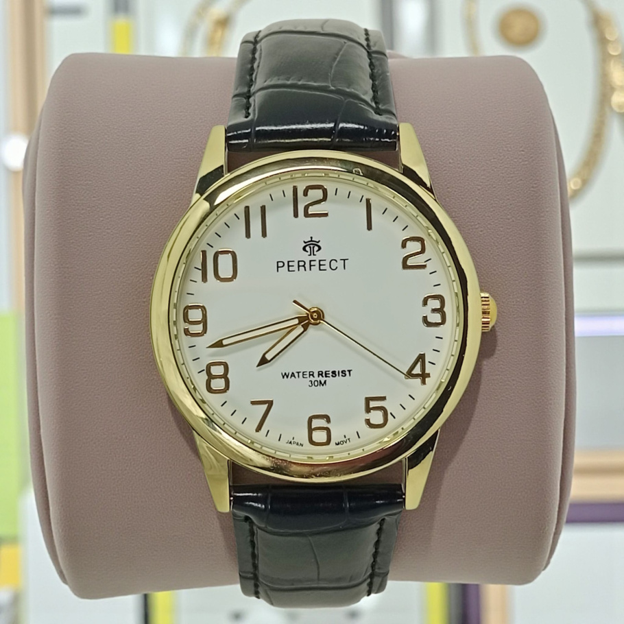 Купить Годинник чоловічий на ремні Perfect C402-G d-37 (014095)
