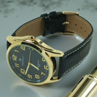 Купить Годинник чоловічий на ремні Perfect C414L-02 d-42 (014101)