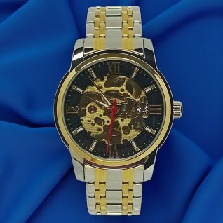 Годинник чоловічий на браслеті з автопідзаводом Skmei 9222 d-40 (014129)