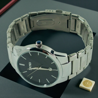Купить Годинник чоловічий на браслеті Skmei  9140 d-40 (014123)