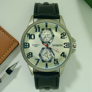Часы мужские на ремне Weijieer 1606 d-45 (014205)