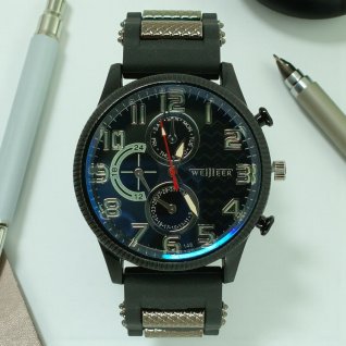 Часы мужские на ремне Weijieer 146 d-48 (014219)