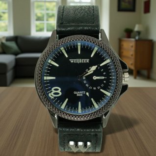 Часы мужские на ремне Weijieer 5925 d-44 (014198)