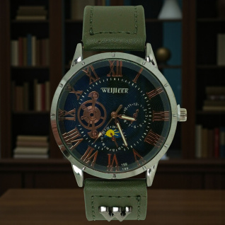 Часы мужские на ремне Weijieer 199 d-44 (014203)