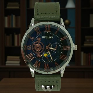 Часы мужские на ремне Weijieer 199 d-44 (014203)