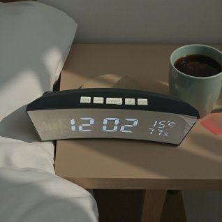 Купить Електронний будильник від мережі 7816 (014271) 16.5*8*3