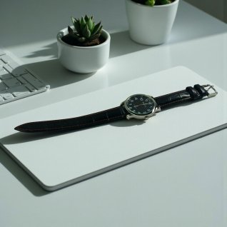 Купить Чоловічий годинник на ременці Perfect 417N-05  d-40 (014337)