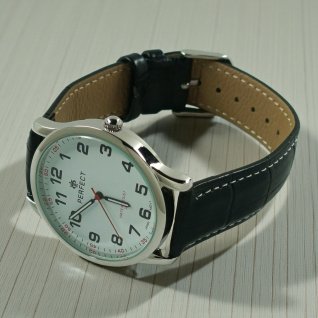 Купить Мужские часы на ремне Perfect 417N-02 d-40 (014333)