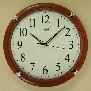 Настенные часы Rikon 521 d-27.5см (014446) (Wood Ivory)