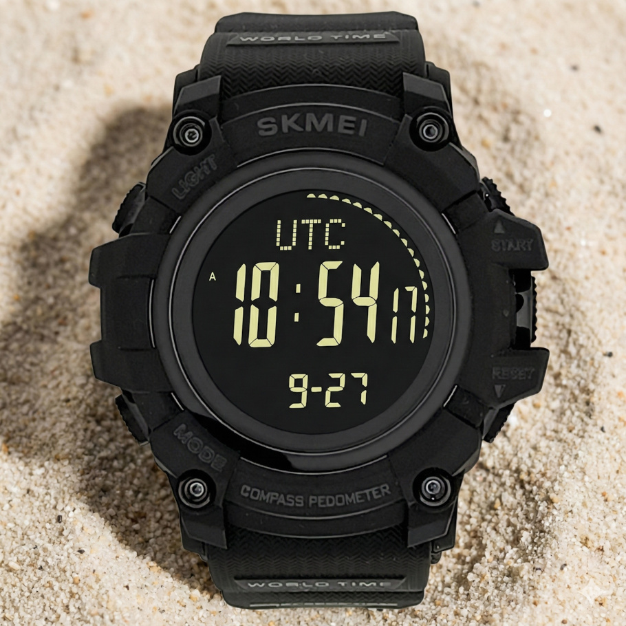 Купить Часы Skmei 1356BK (all black+compass) (010511)