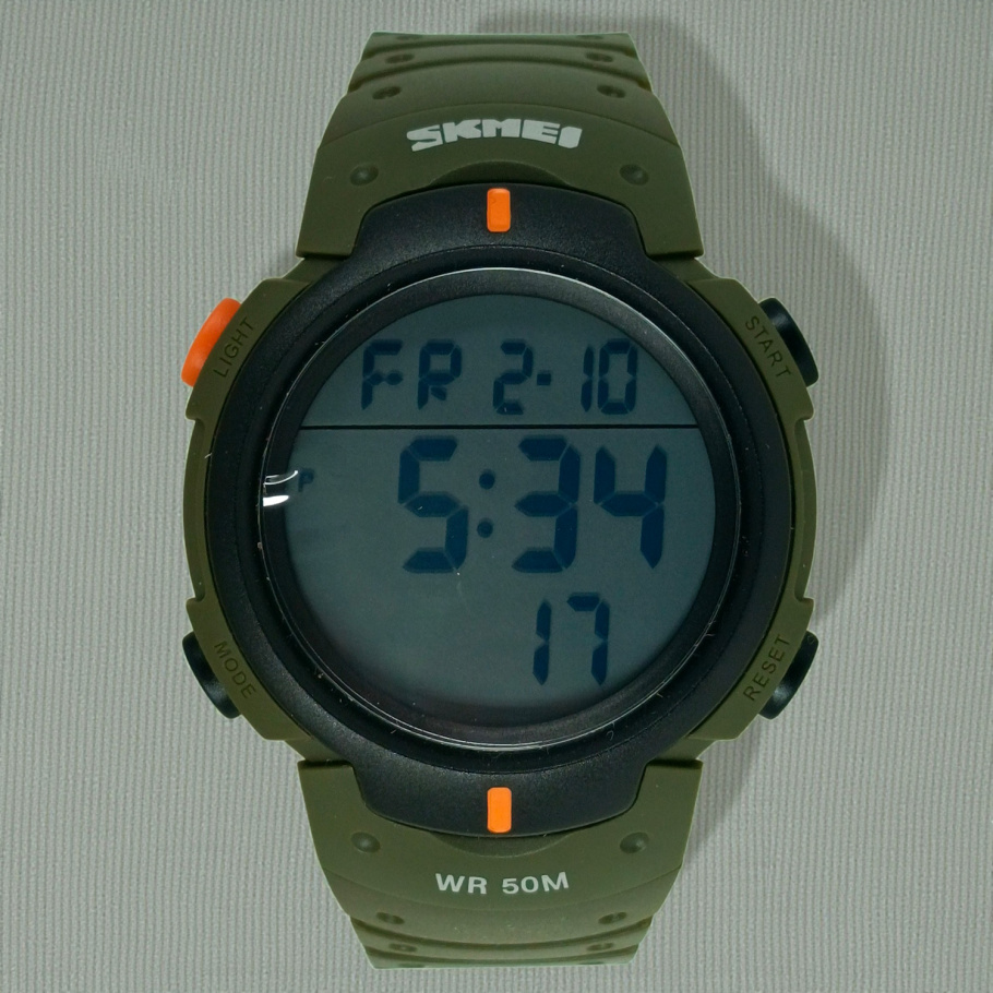 Купить Часы Skmei 1068 (Black Green White Black (010628)