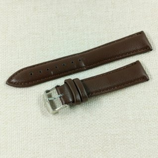 Шкіряний ремінець Нагата 20mm L-210mm (013660) (гладкий коричневий)