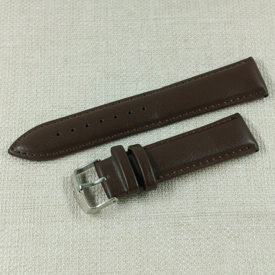 Купить Шкіряний ремінець Нагата 22mm L-215mm (014533) (гладкий коричневий)