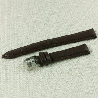 Кожаный ремешок Нагата 14mm L-190mm (013669) (гладкий коричневый)
