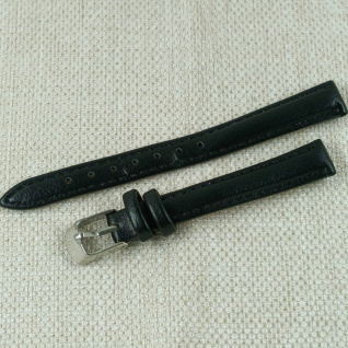 Шкіряний ремінець Нагата 12mm L-190mm (014536) (гладкий чорний)