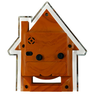 Купить Будильник G1598 Geremy 14*12 (014527)(коричневий мармур)