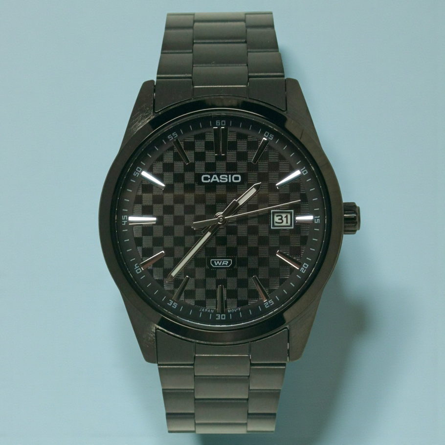 Купить Часы на браслете Casio MTP-VD3B-1A (014597)