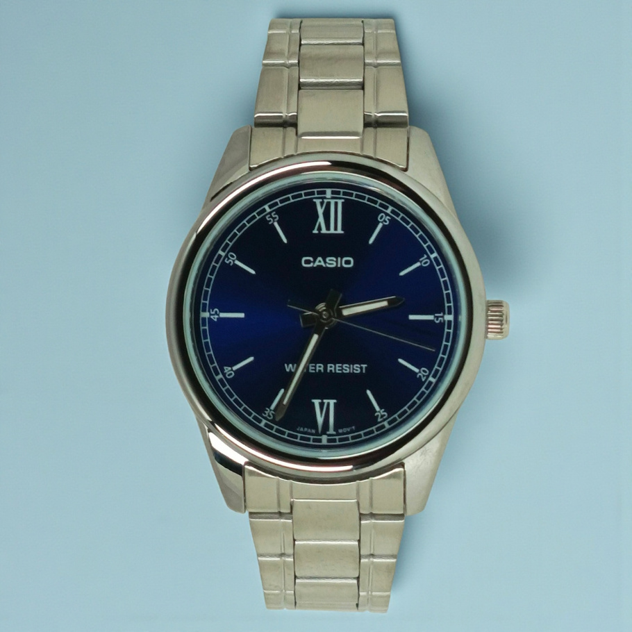 Купить Часы на браслете Casio LTP-V005D-2B2 (014570)