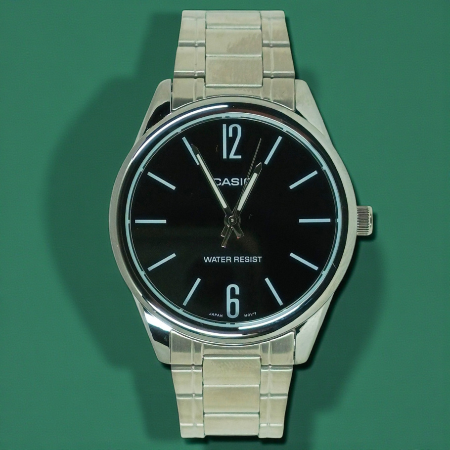 Купить Годинник на браслеті Casio MTP-V005D-1B (014595)