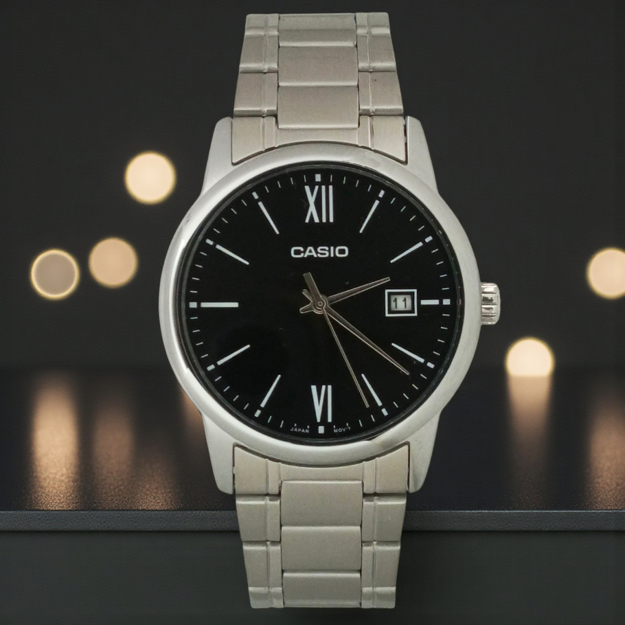Купить Годинник на браслеті Casio MTP-V002D-1B3 (014593)