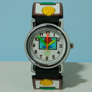 Часы детские Баскетбол d-25 (014395)