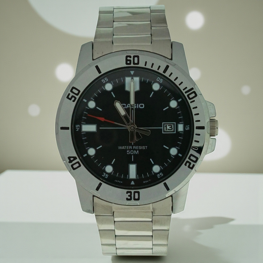 Купить Часы на браслете Casio MTP-VD01D-1EV (014605)