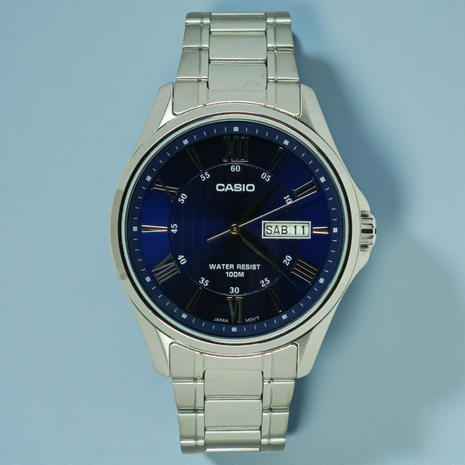 Купить Часы на браслете Casio MTP-1384D-2A (014612)