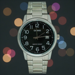 Годинник на браслеті Casio MTP-V002D-1B (014607)
