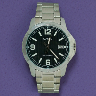 Купить Часы на браслете Casio MTP-V004D-1B2 (014611)
