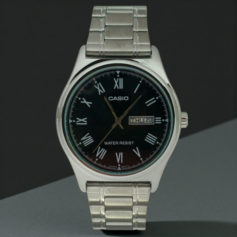 Купить Часы на браслете Casio MTP-V006D-1B (014608)