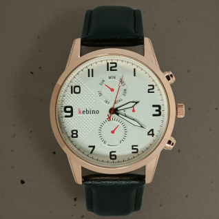 Годинник на ремінці Kebino 1168-1 d-44 (014637)