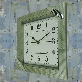Купить Настенные часы 8344 d-21,5*21,5 (014684) шампань