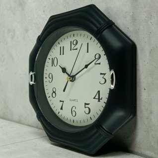Купить Настенные часы 8350 d-18 (014685) черные