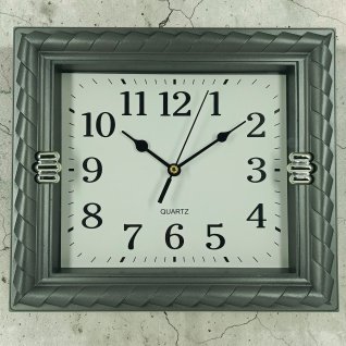 Настенные часы 8346 d-21*23,5 (014712) серые